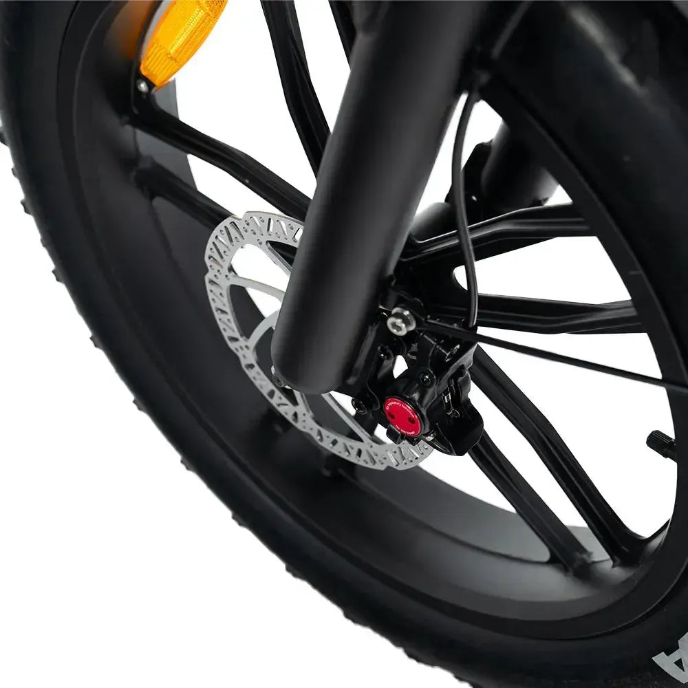 OUXI V8 6.0 (C80) MAX - Dubbele accu - Fatbike 2025 + achterzitje + voetsteuntjes + alarm + ART-2 kettingslot 🎁