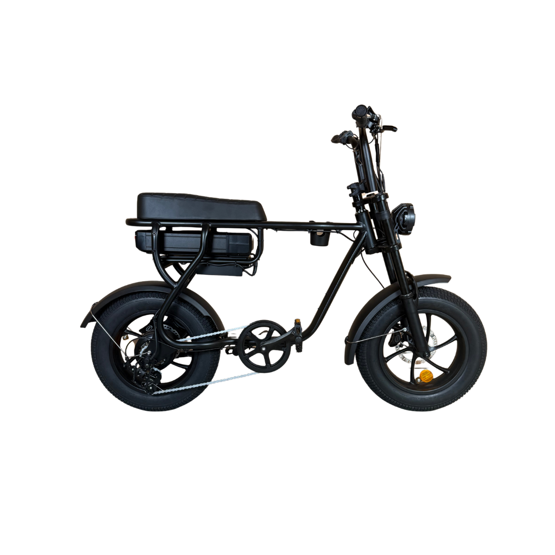 EB16 Mini Fatbike – compacte krachtpatser -  ART-2 kettingslot 🎁