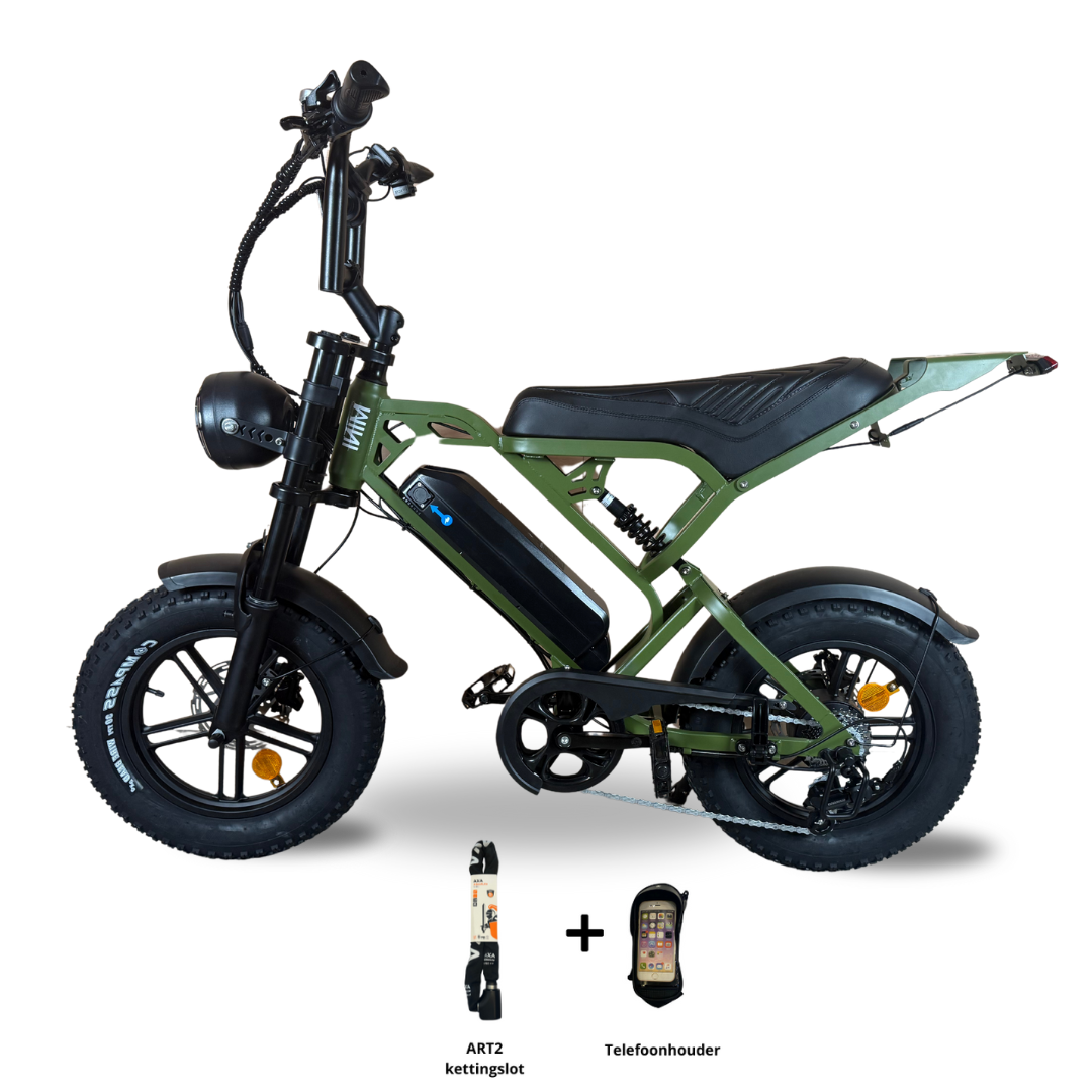 V20 mini Special Edition Fatbike 2025 Army Green | Combi-Deal 🔥