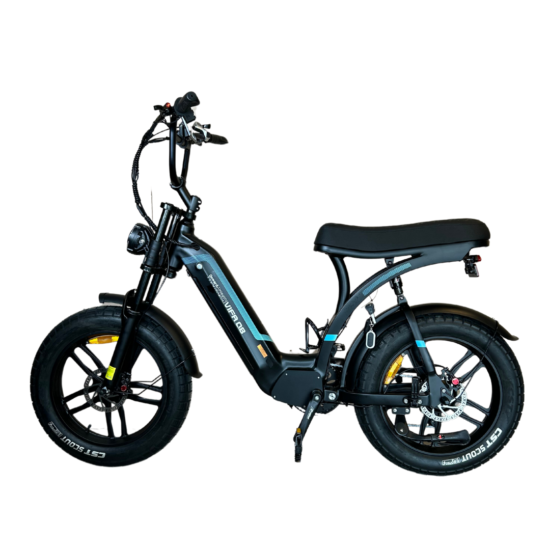 OUXI Q8 Fatbike 2025 - Lage instap + alarm + ART-2 kettingslot 🎁