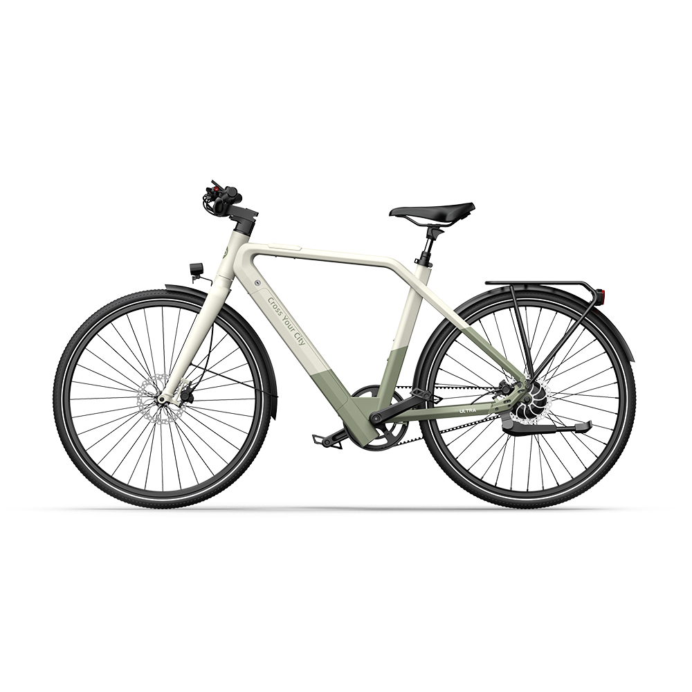 ADO Air 30 Pro | Ultra – Frost Green - slimme automatische E-bike met GPS, NAVI en app | Elektrische fiets