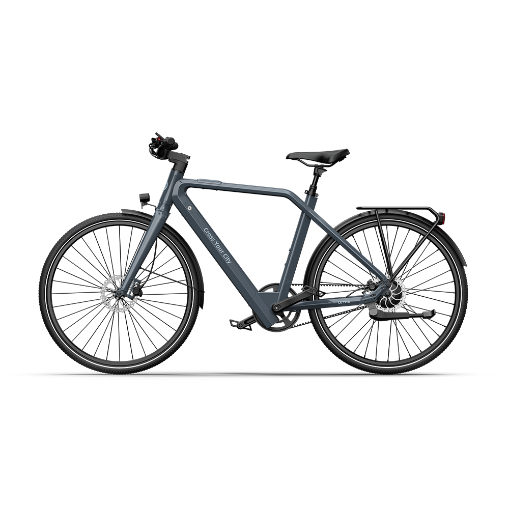 ADO Air 30 Pro | Ultra – Grijs - slimme automatische E-bike met GPS, NAVI en app | Elektrische fiets