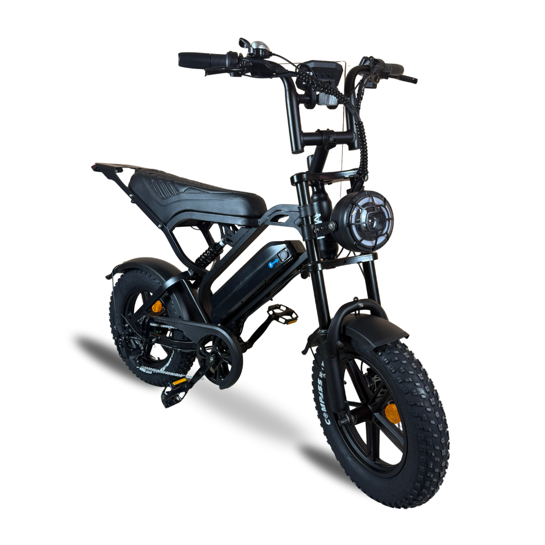 V20 mini Special Edition Fatbike 2025 Zwart | Combi-Deal 🔥