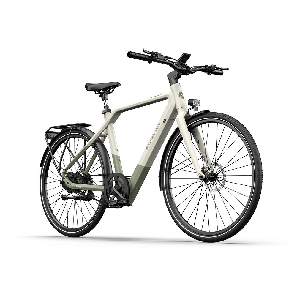 ADO Air 30 Pro | Ultra – Frost Green - slimme automatische E-bike met GPS, NAVI en app | Elektrische fiets
