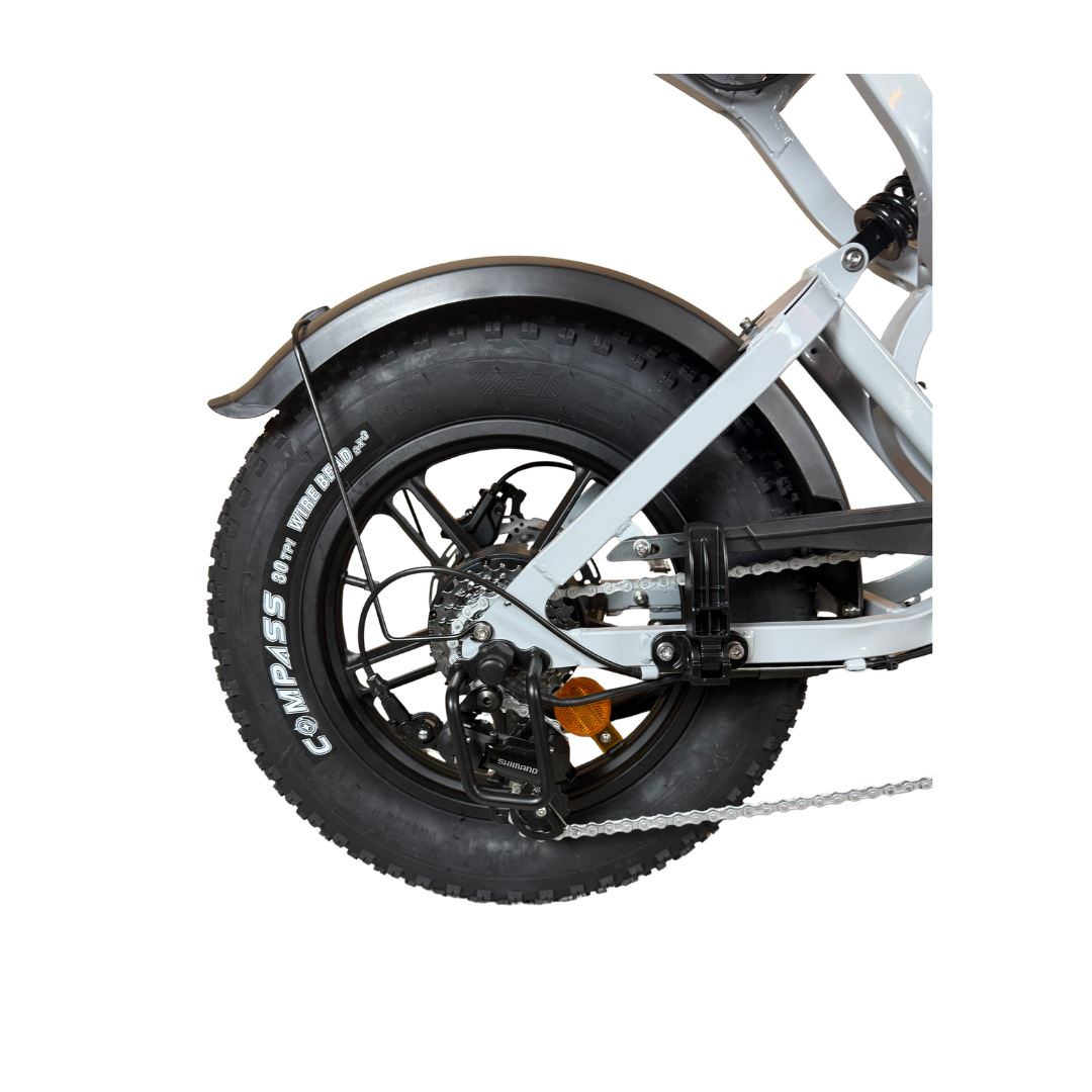 V20 mini Special Edition Fatbike 2025 Grijs | Combi-Deal 🔥