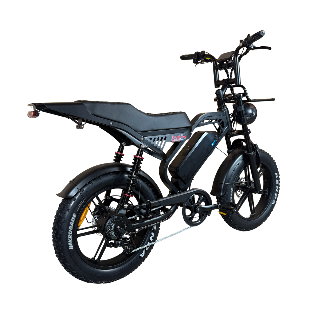 S20 PRO Fatbike Zwart 2025 - Combi-Deal 🔥