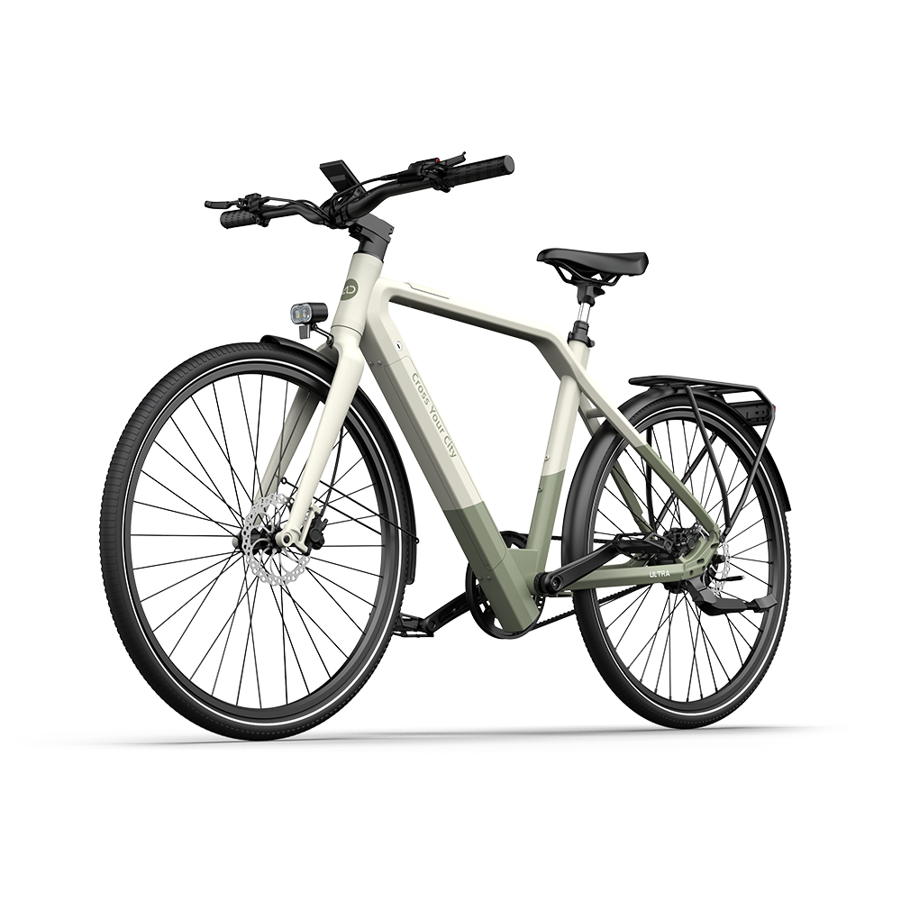 ADO Air 30 Pro | Ultra – Frost Green - slimme automatische E-bike met GPS, NAVI en app | Elektrische fiets