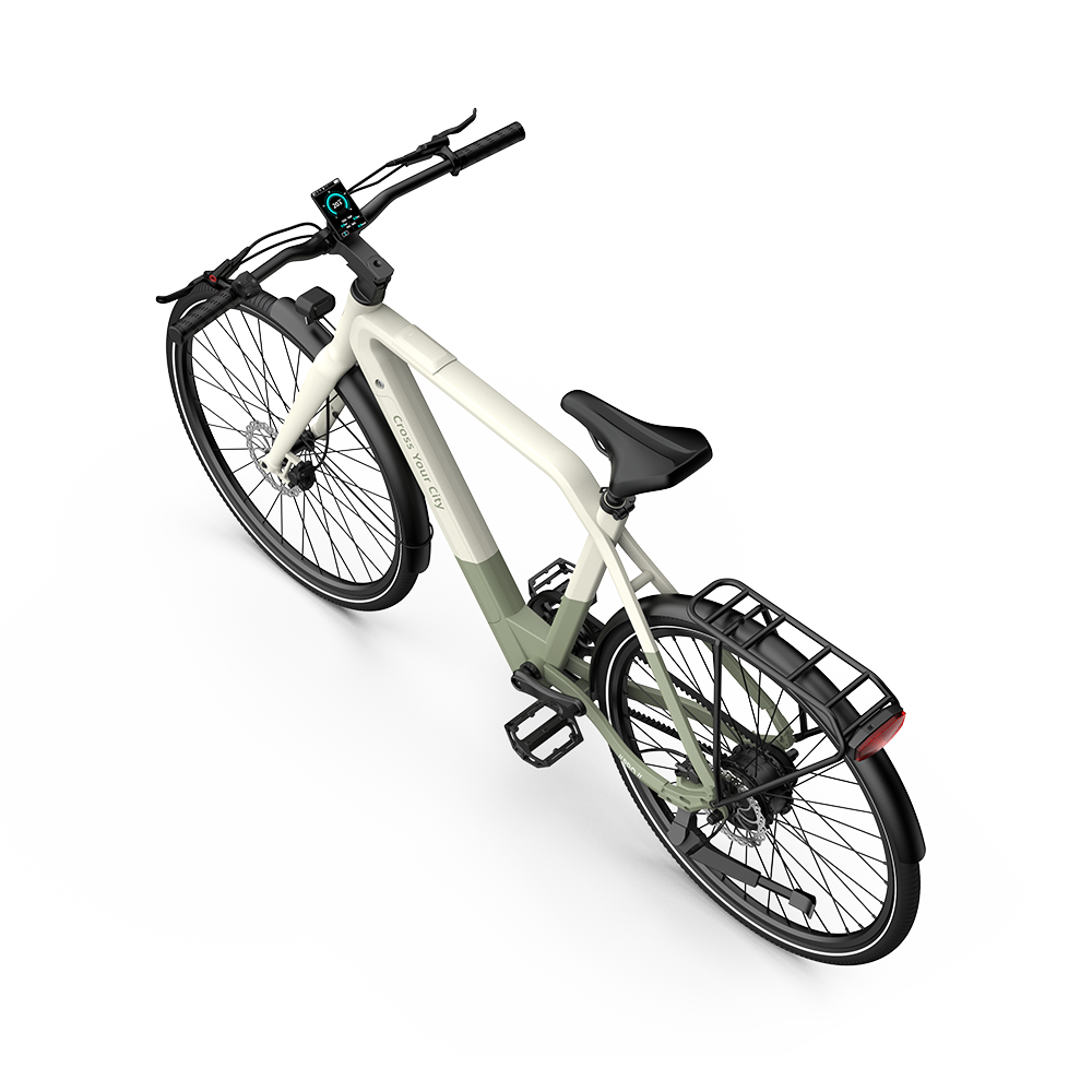 ADO Air 30 Pro | Ultra – Frost Green - slimme automatische E-bike met GPS, NAVI en app | Elektrische fiets