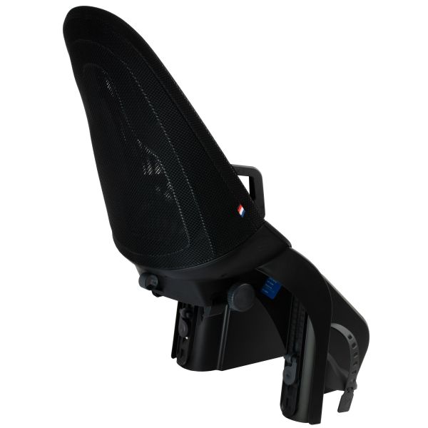 Kinderzitje achter Qibbel Air met dragerbevestiging