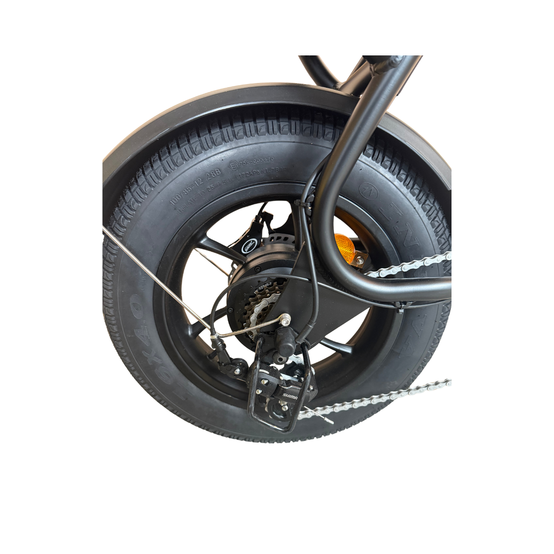 EB16 Mini Fatbike – compacte krachtpatser -  ART-2 kettingslot 🎁