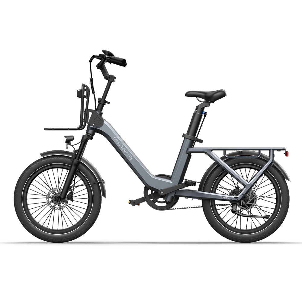 ADO Air One Pro | Ultra – Grijs - compacte, high-tech vouw- e-bike