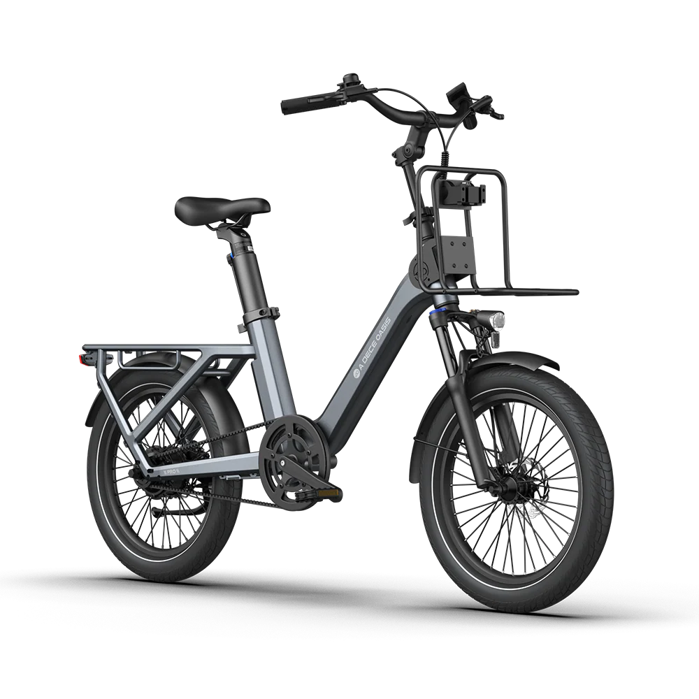 ADO Air One Pro | Ultra – Grijs - compacte, high-tech vouw- e-bike