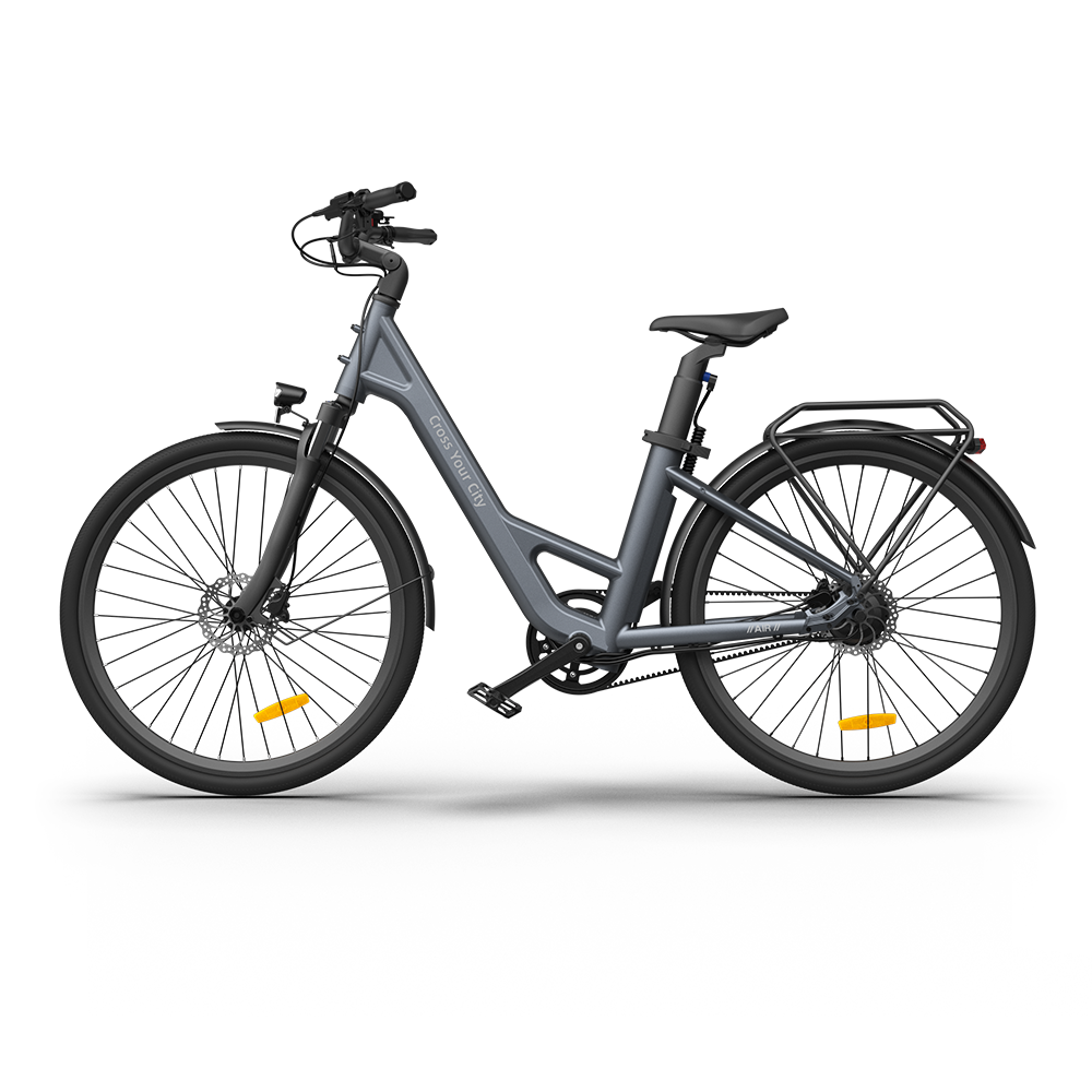 ADO AIR 28 PRO - Grijs - E-bike - Elektrische fiets