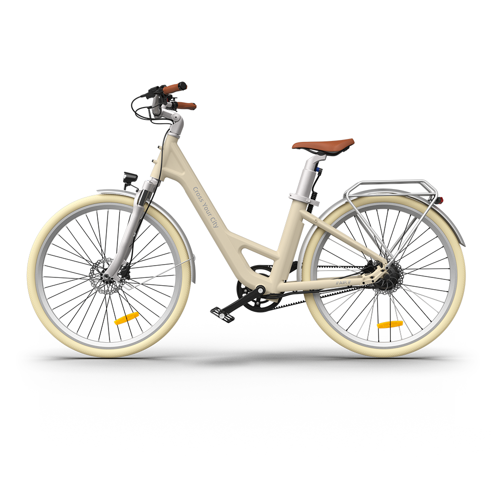 ADO AIR 28 PRO - Beige - E-bike - Elektrische fiets