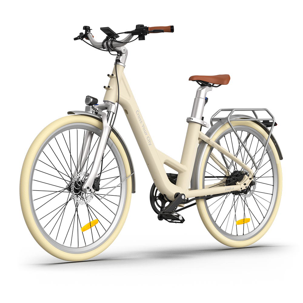 ADO AIR 28 PRO - Beige - E-bike - Elektrische fiets