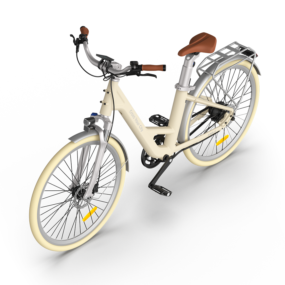 ADO AIR 28 PRO - Beige - E-bike - Elektrische fiets