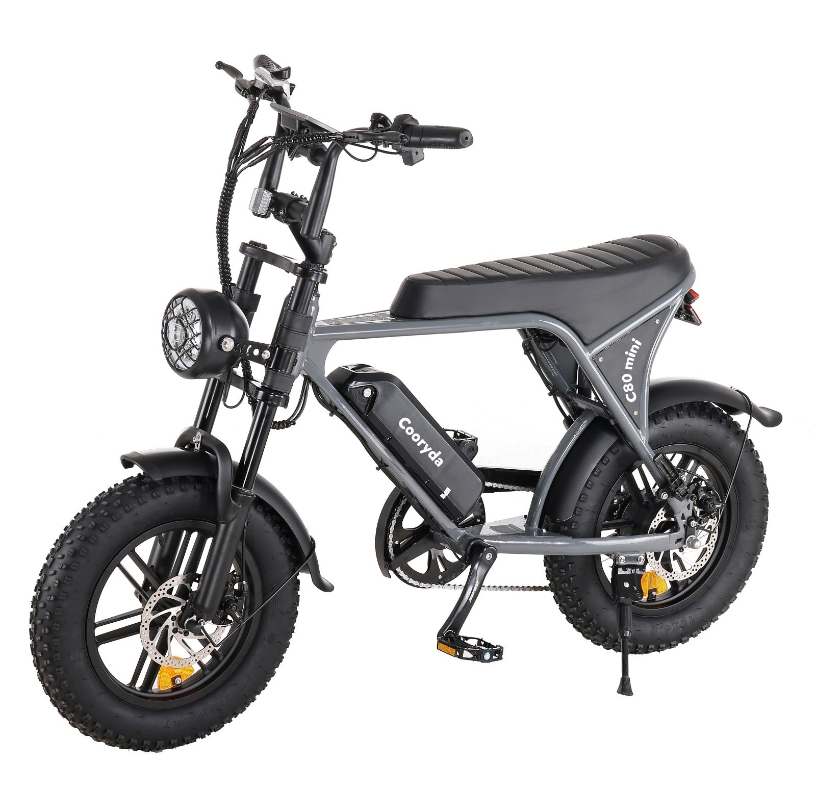 OUXI C80 mini Fatbike 2025 16inch Zwart | Combi-Deal 🔥