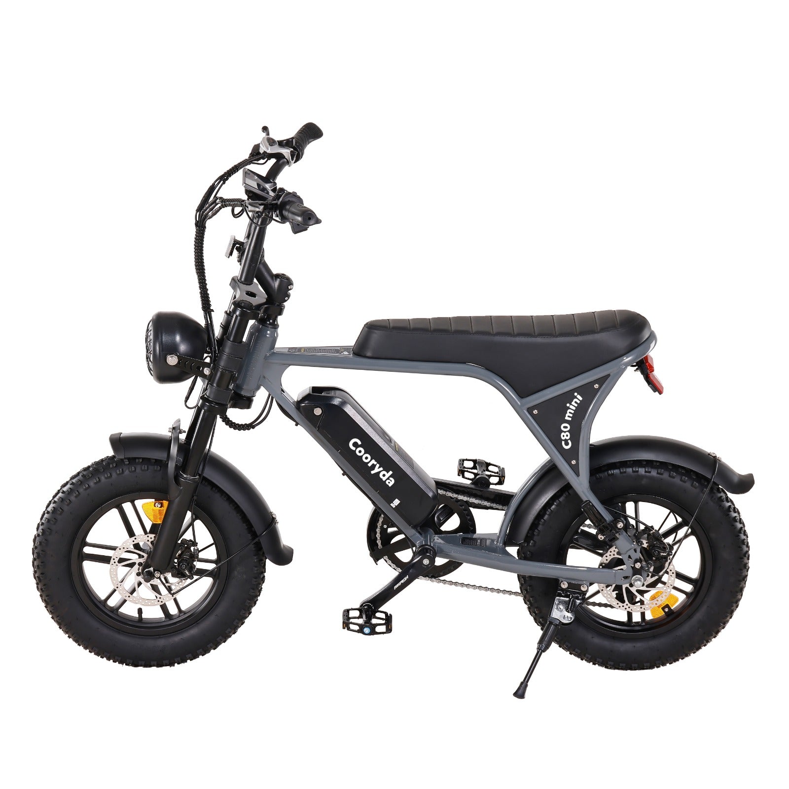 OUXI C80 mini Fatbike 2025 16inch Roze + ART-2 kettingslot 🎁