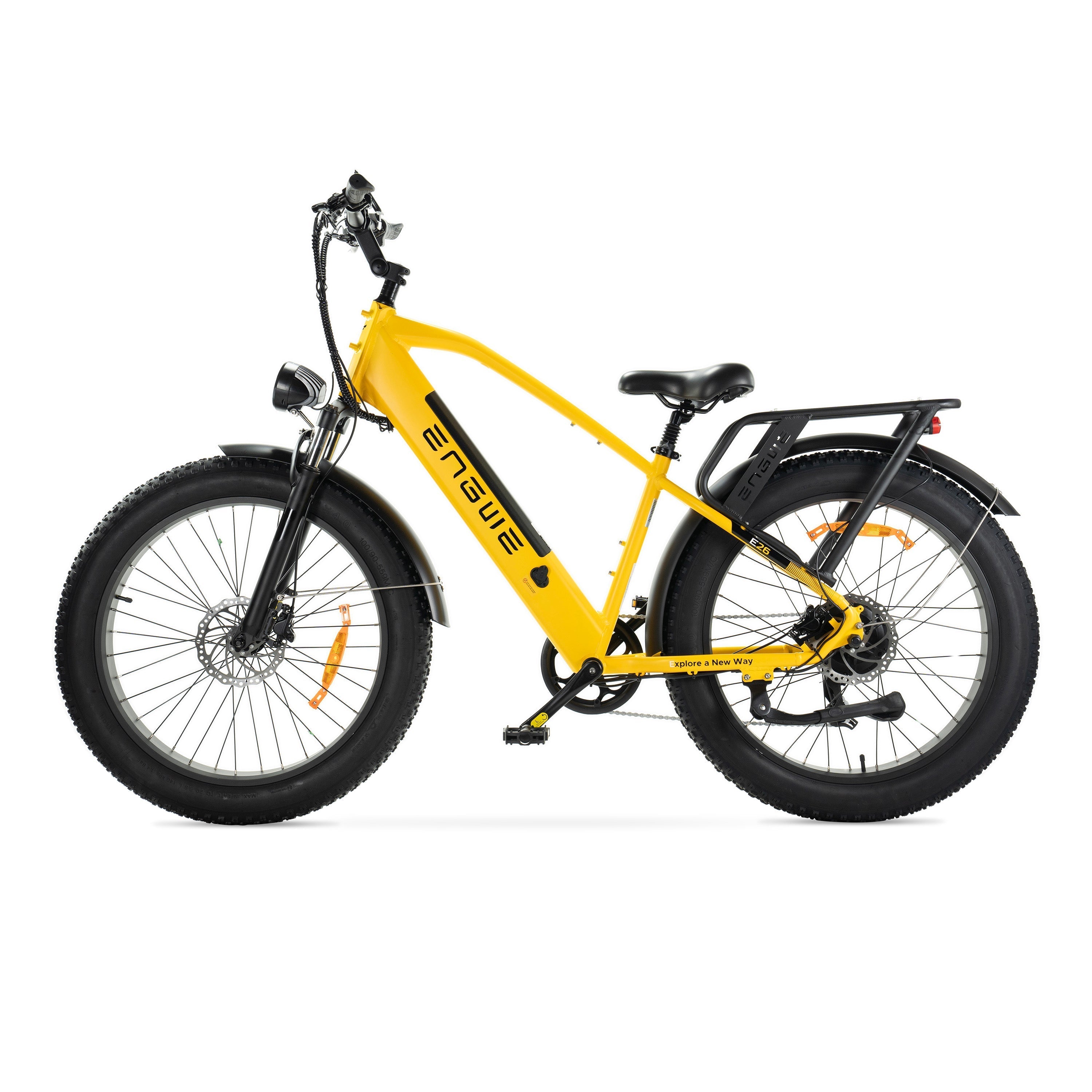 ENGWE E26 - Hoge instap - Fatbike - Geel