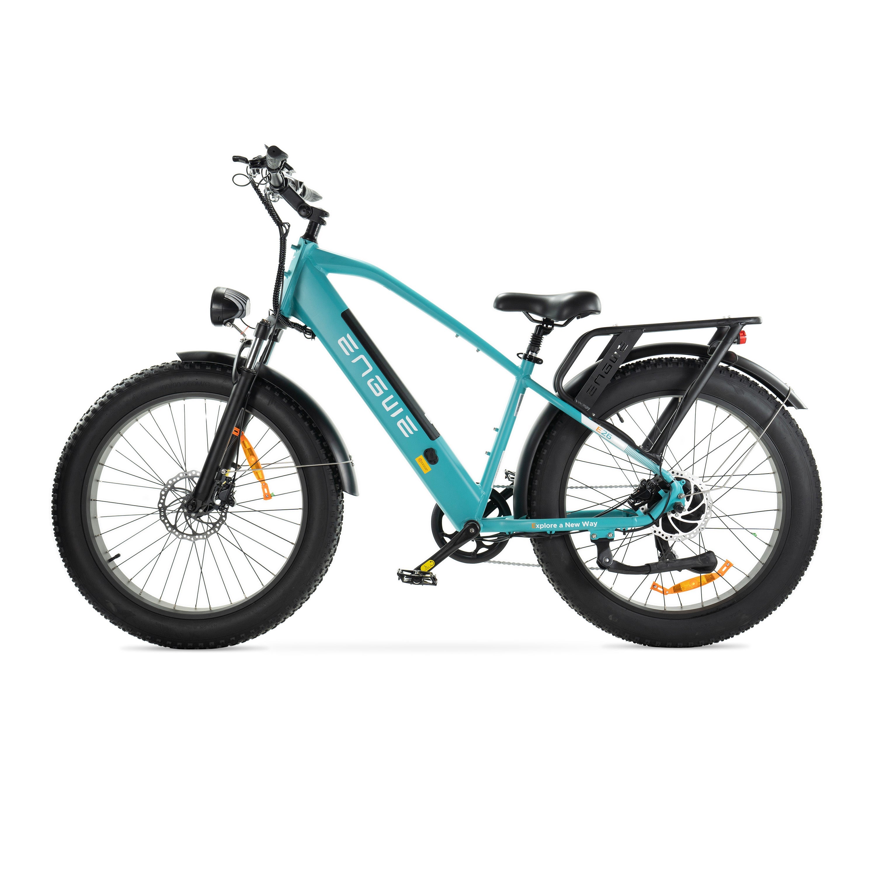 ENGWE E26 - Hoge instap - Fatbike - Geel