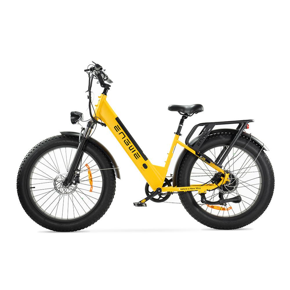 ENGWE E26 | Family-Deal | Lage instap | Fatbike | Geel | Peuter