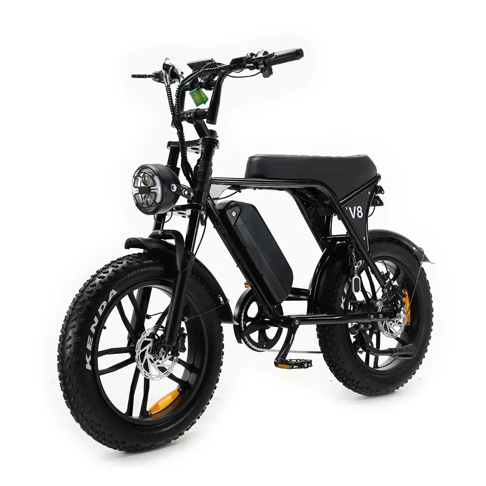 OUXI V8 / C80 6.0 Fatbike 2025 Glans-zwart | Combi-Deal 🔥