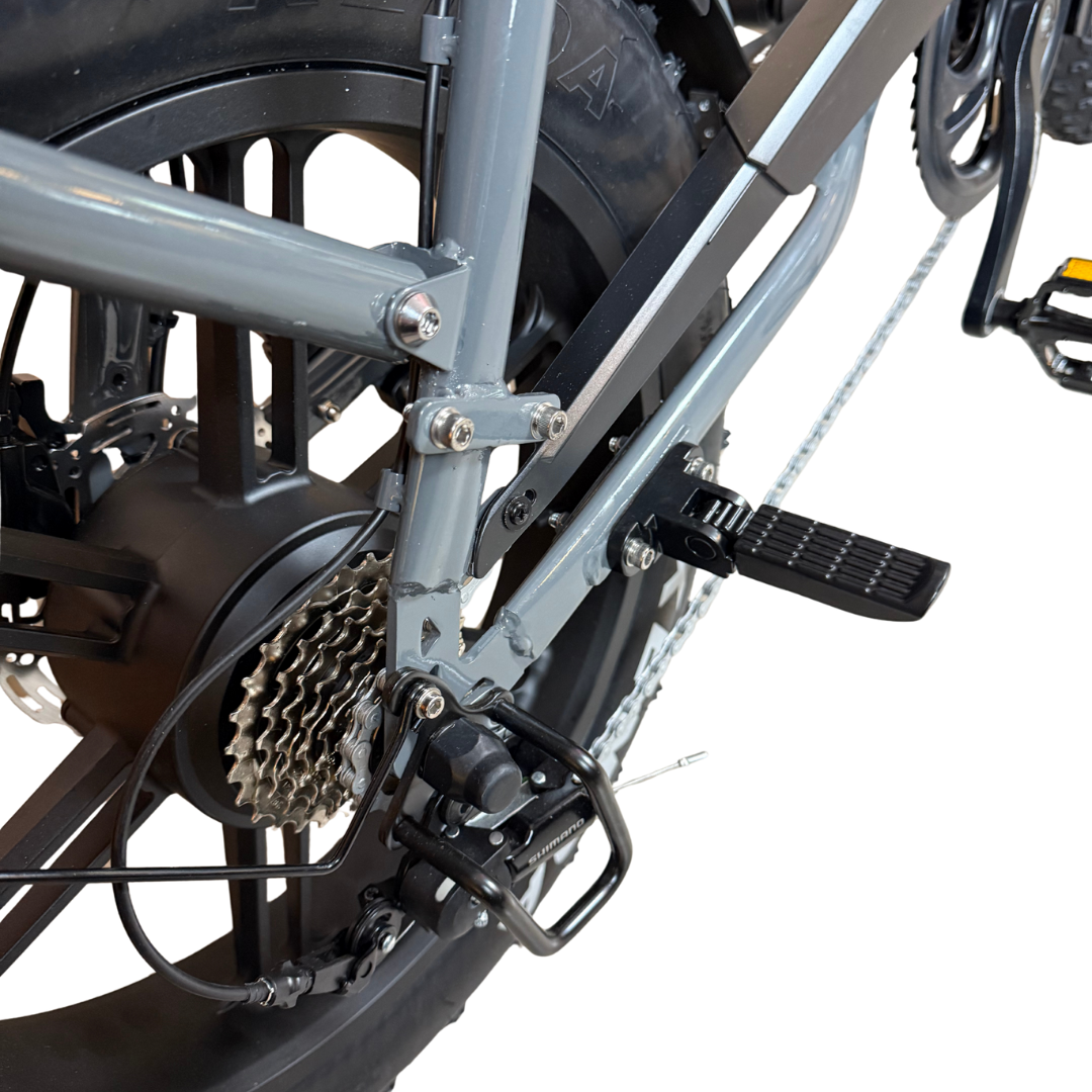 OUXI V8 / C80 6.0 Fatbike 2025 Grijs | Combi-Deal 🔥