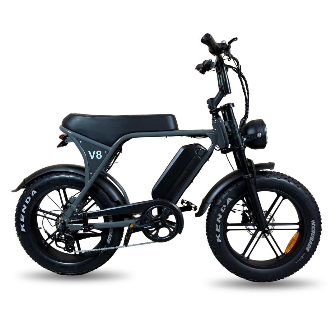 OUXI V8 / C80 6.0 Fatbike 2025 Grijs | Combi-Deal 🔥