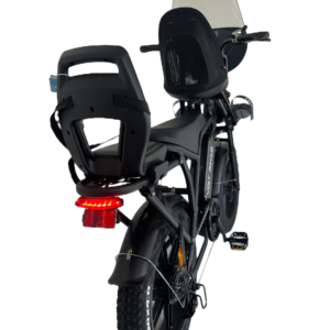 OUXI V8 4.0 (C80) Fatbike 2025 + kinderzitje achter + kinderzitje voor + voetsteuntjes + alarm + ART-2 kettingslot🎁