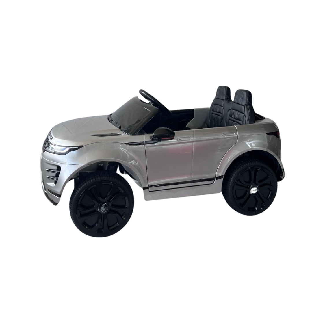 Kinderauto Range Rover Velar 12V met Afstandsbediening - Grijs, 1-persoons