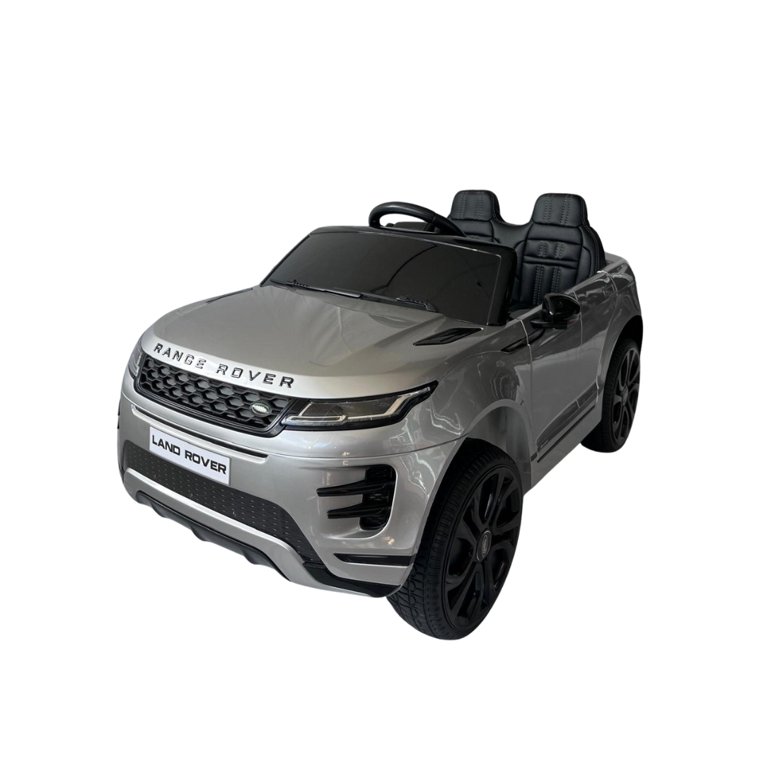 Kinderauto Range Rover Velar 12V met Afstandsbediening - Grijs, 1-persoons
