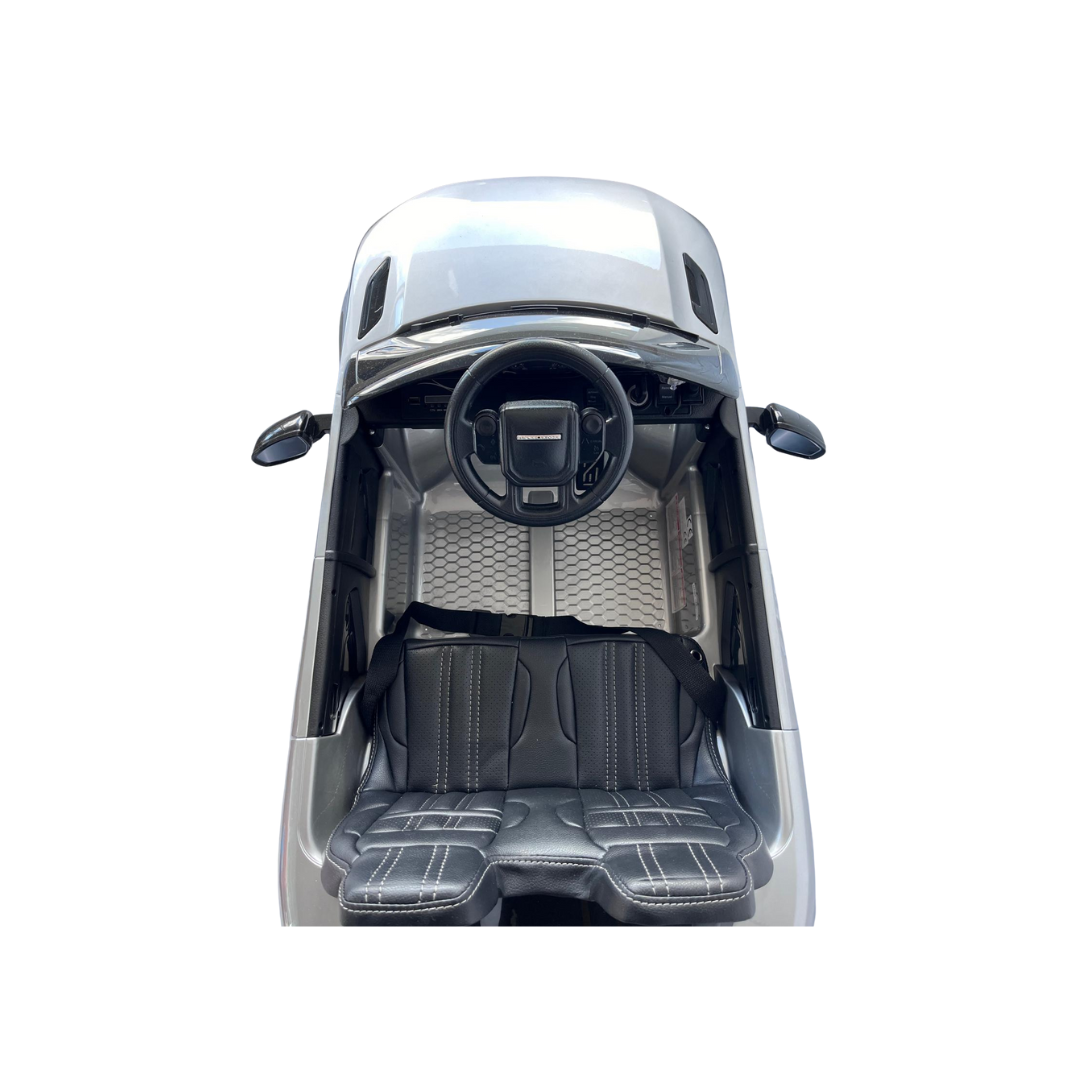 Kinderauto Range Rover Velar 12V met Afstandsbediening - Grijs, 1-persoons