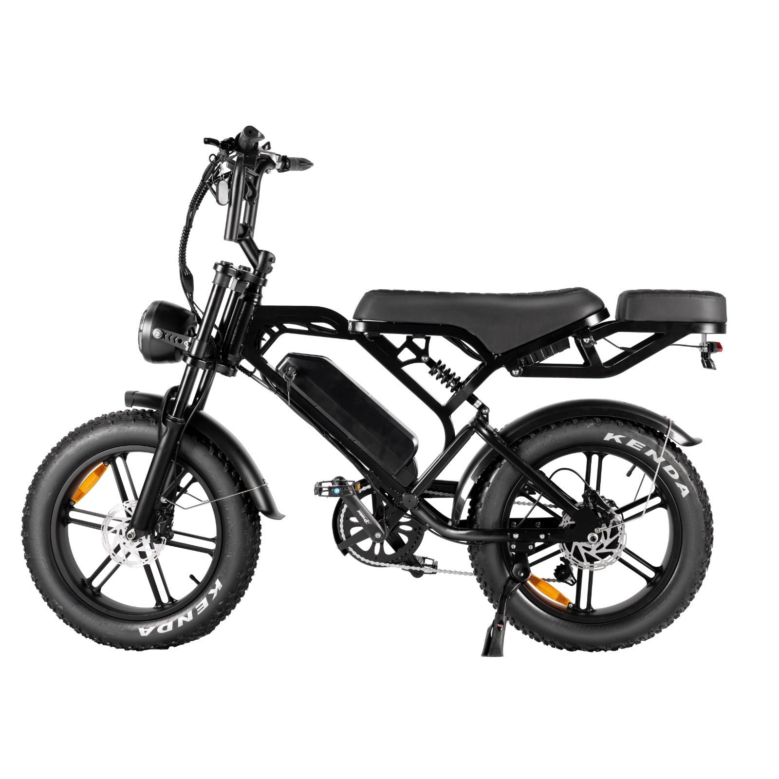 V20 PRO Fatbike 2025 + achterzitje + voetsteuntjes + alarm + ART-2 kettingslot 🎁