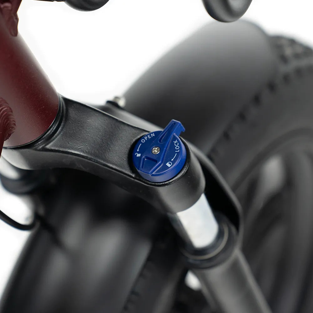 ENGWE L20 Boost - Fatbike - Wijn-rood