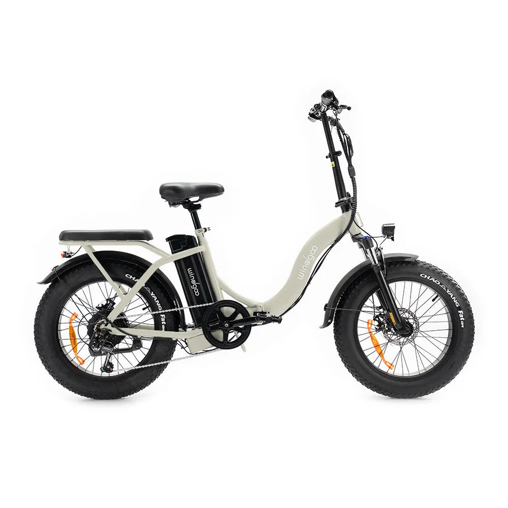 Windgoo E20 Pro – Beige - Lage instap - vouwfiets