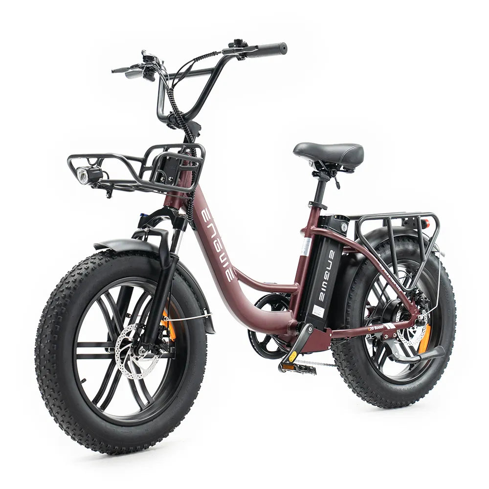 ENGWE L20 - Fatbike - Wijn-rood