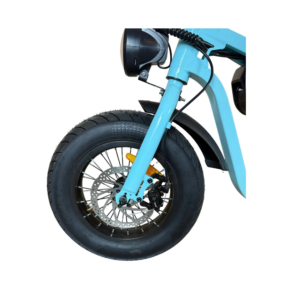 OUXI S73 mini Loopfiets Elektrisch Lichtblauw