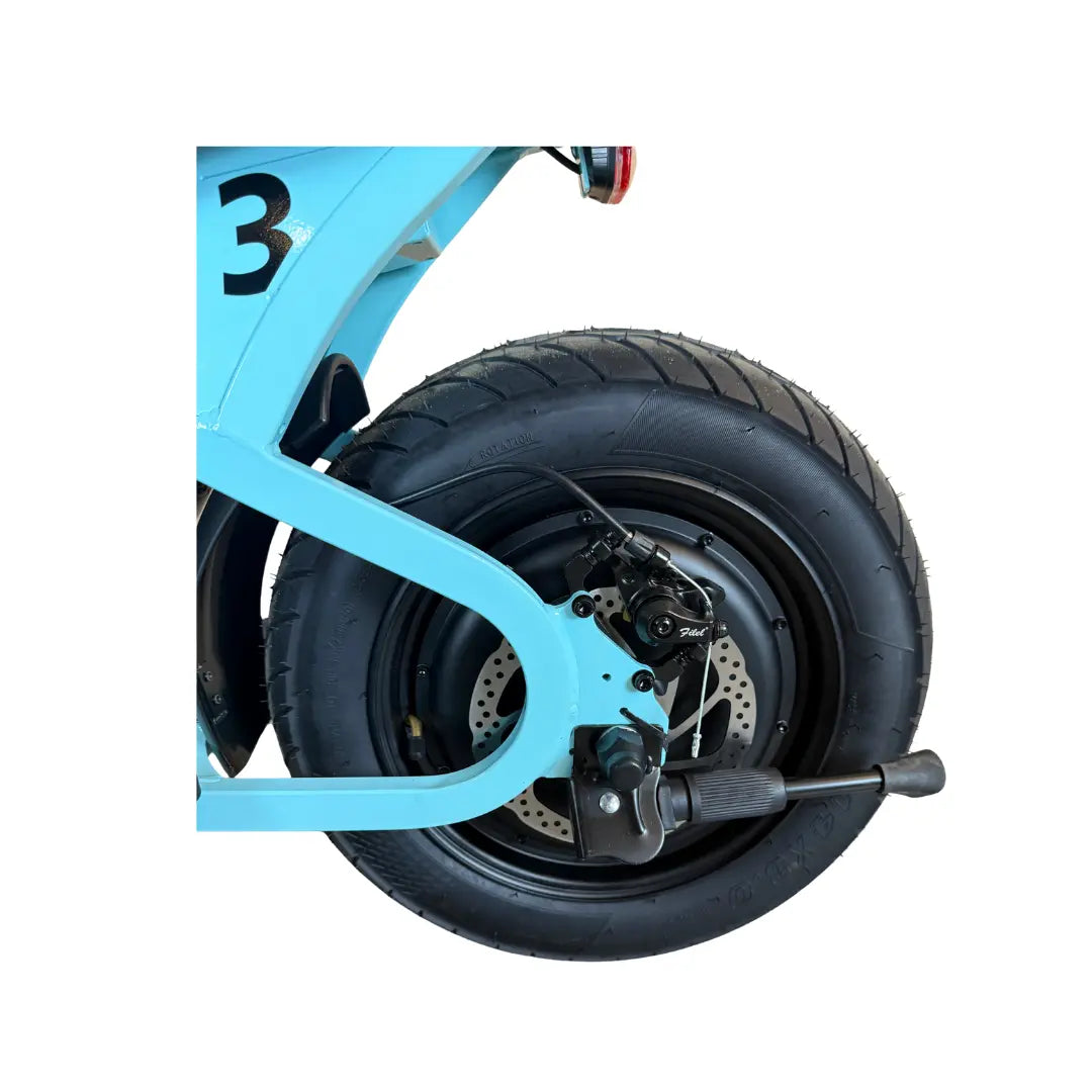 OUXI S73 mini Loopfiets Elektrisch Lichtblauw