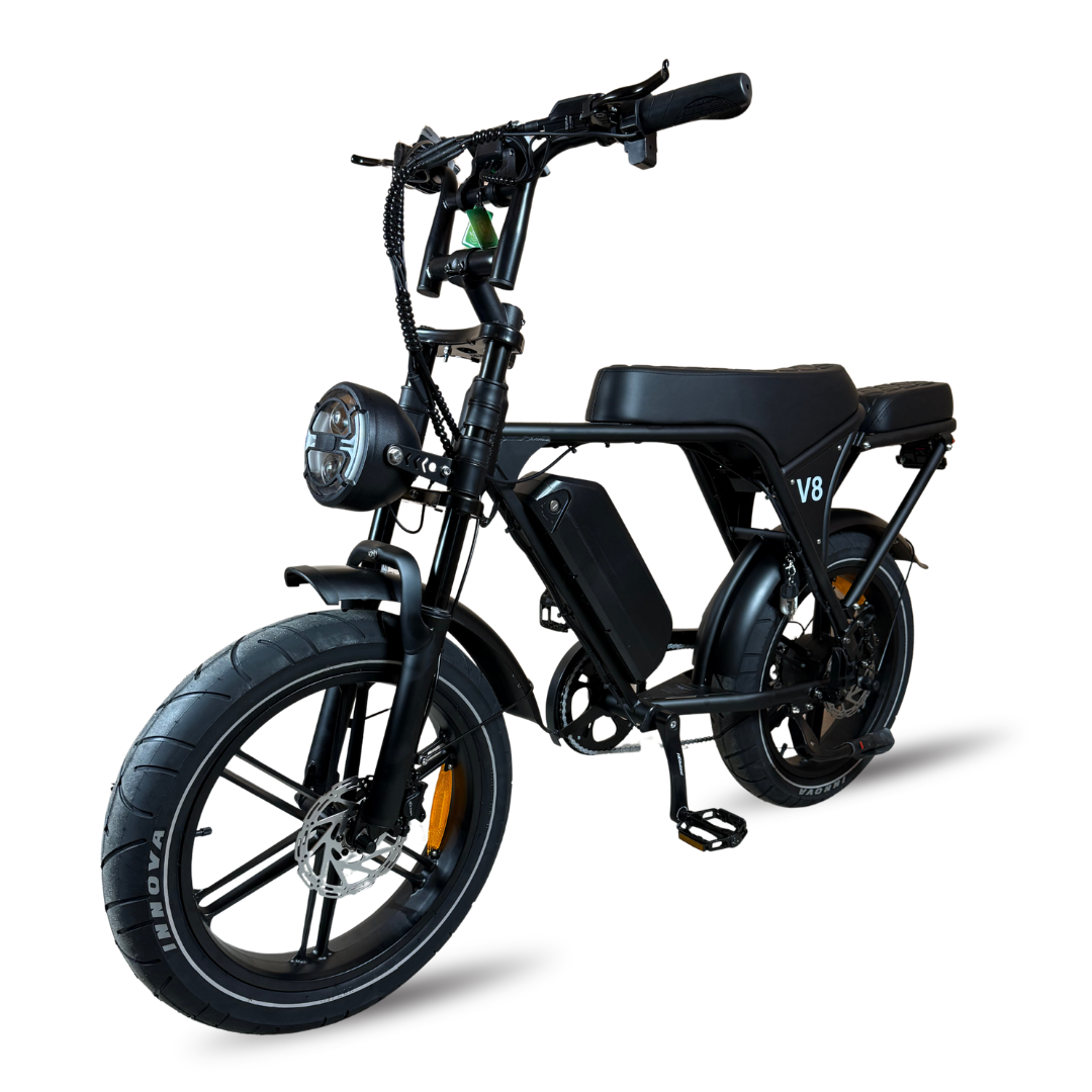 OUXI V8 / C80 6.0 Fatbike 2025 Mat-zwart | Combi-Deal 🔥